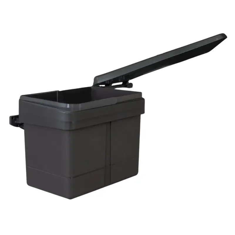 Eleganca Inbouw prullenbak - 15 Liter - Inbouw afvalemmer - Inbouw afvalbak - Inbouw vuilnisbak Uitverkoop