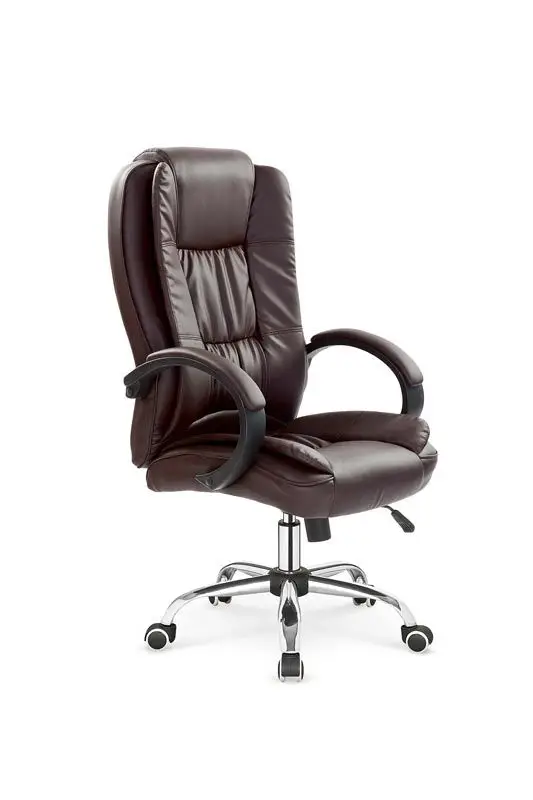 Actieprijs Bureaustoel Relax Exclusief Kunstleder Bruin met Armleuningen