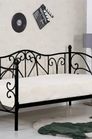 Dagaanbieding Bed Sumatra Zwart 90x200cm