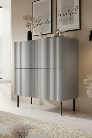 Moderne Kast Asensio Grijs 100cm Veilige Betaling