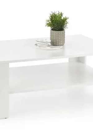 Salontafel Kwadro Wit 110cm met opbergvak Meest Verkocht