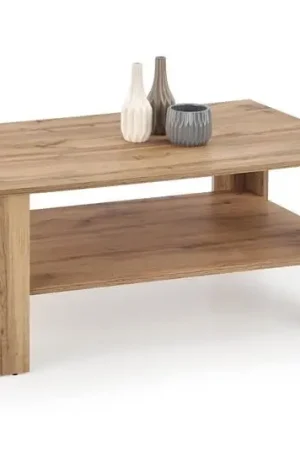 Salontafel Kwadro Bruin Eiken 110cm met opbergvak Wotan Dagaanbieding