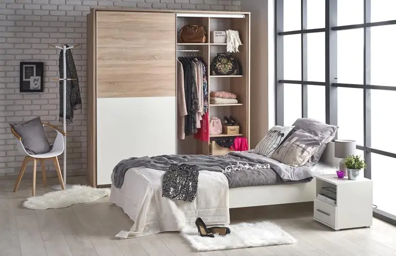 Bestel Nu Bed Lima LOZ-90 Hooglans Wit 90x200cm