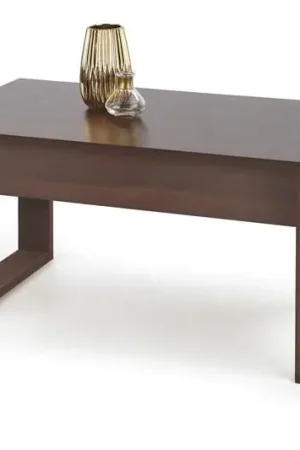 Salontafel Nea Walnoot Donker Bruin 110cm met 2 handige lades Beperkt Aanbod