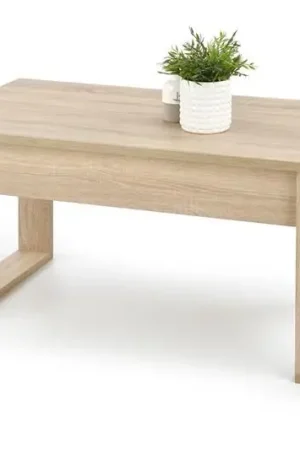 Salontafel Nea Bruin Eiken Sonoma 110cm met 2 handige lades Nieuw