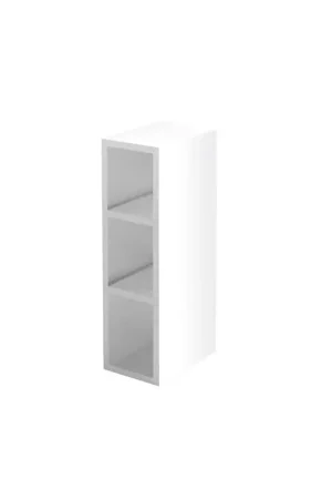 Bovenkast keuken 20x72cm Wit open flessenkast Premium