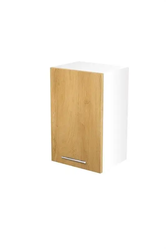 Bovenkast keuken 45x72cm Bruin Honing Eiken softclose met handgreep Actieprijs