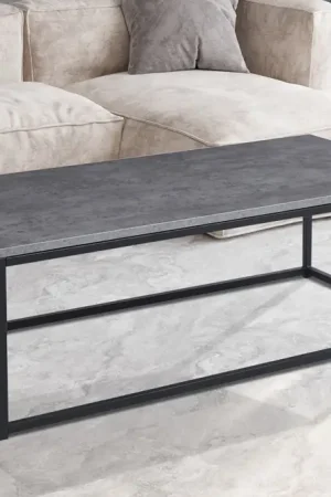 Salontafel Dallas 120x60cm Grijs - RD3075-3 Speciale Aanbieding
