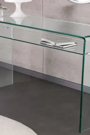 Sidetable Fantome 100cm Glas - 43437 Direct Verzonden