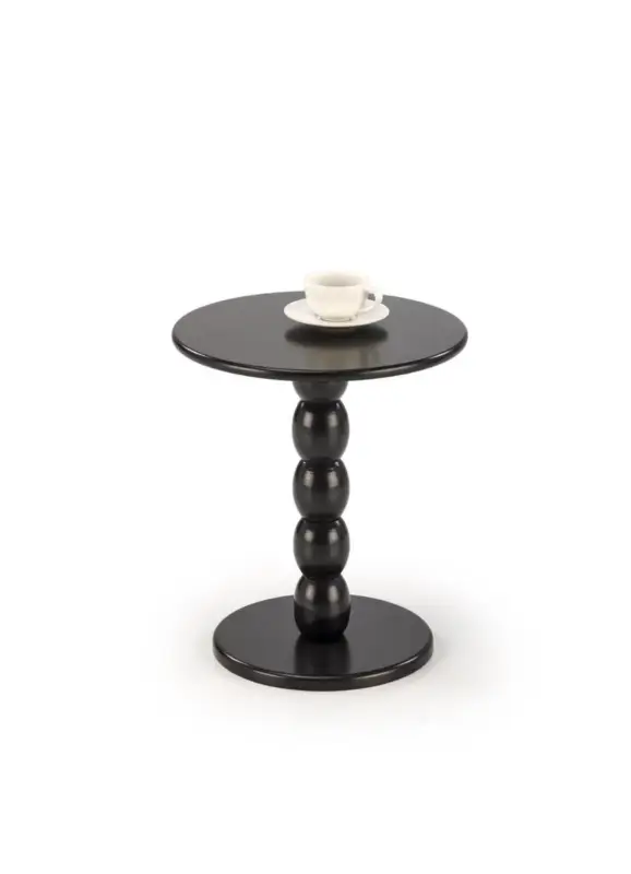 Shop Nu Ronde Salontafel Cirilla 40cm Zwart Rond Hout