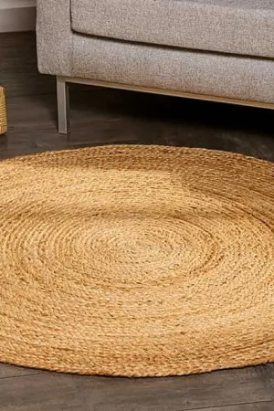 Goedkoop Jute Tapijt Puur Natuur Ø120cm - 44433