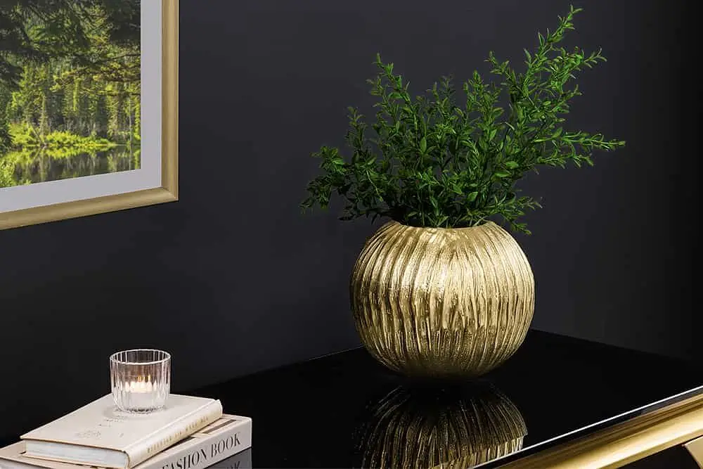 Vaas Elegance 20cm Antiek Goud - 44840 Merkproduct