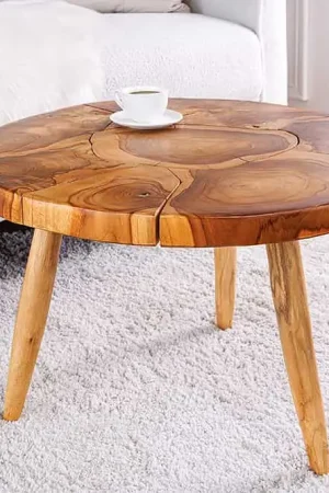 Salontafel Msaic Ø 60cm Naturel Teak - 44712 Merkproduct