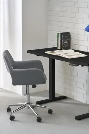 Seizoensaanbieding Elektrisch in Hoogte Verstelbaar Bureau B/54 Zwart 60x120cm